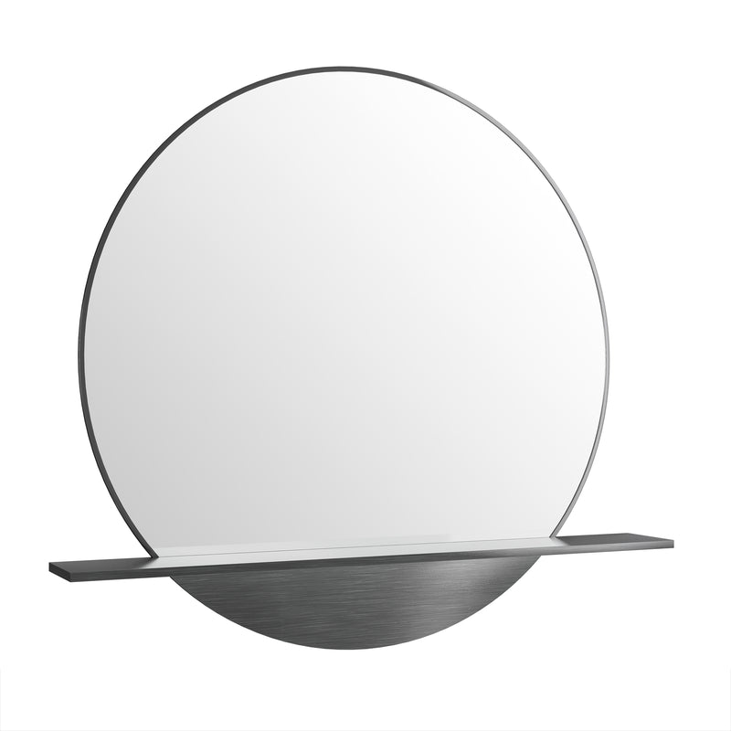James Martin Platform 24" Mirror, Modern Iron, view 6