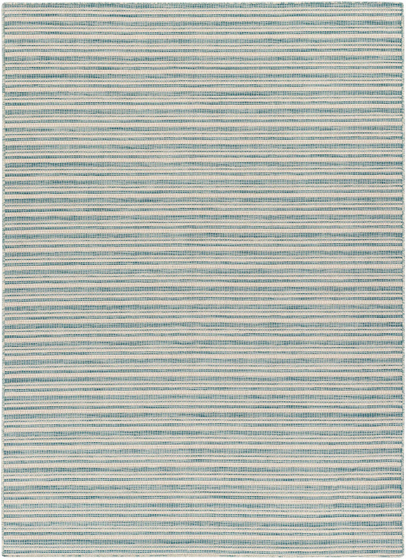 Greg Teal Outdoor Area Rug - Clearance by Boutique Rugs