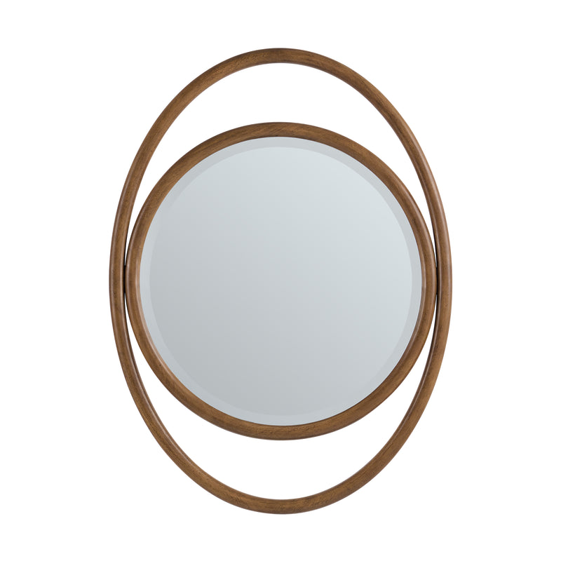 James Martin Esca 28" Mirror, Mid-Century Walnut