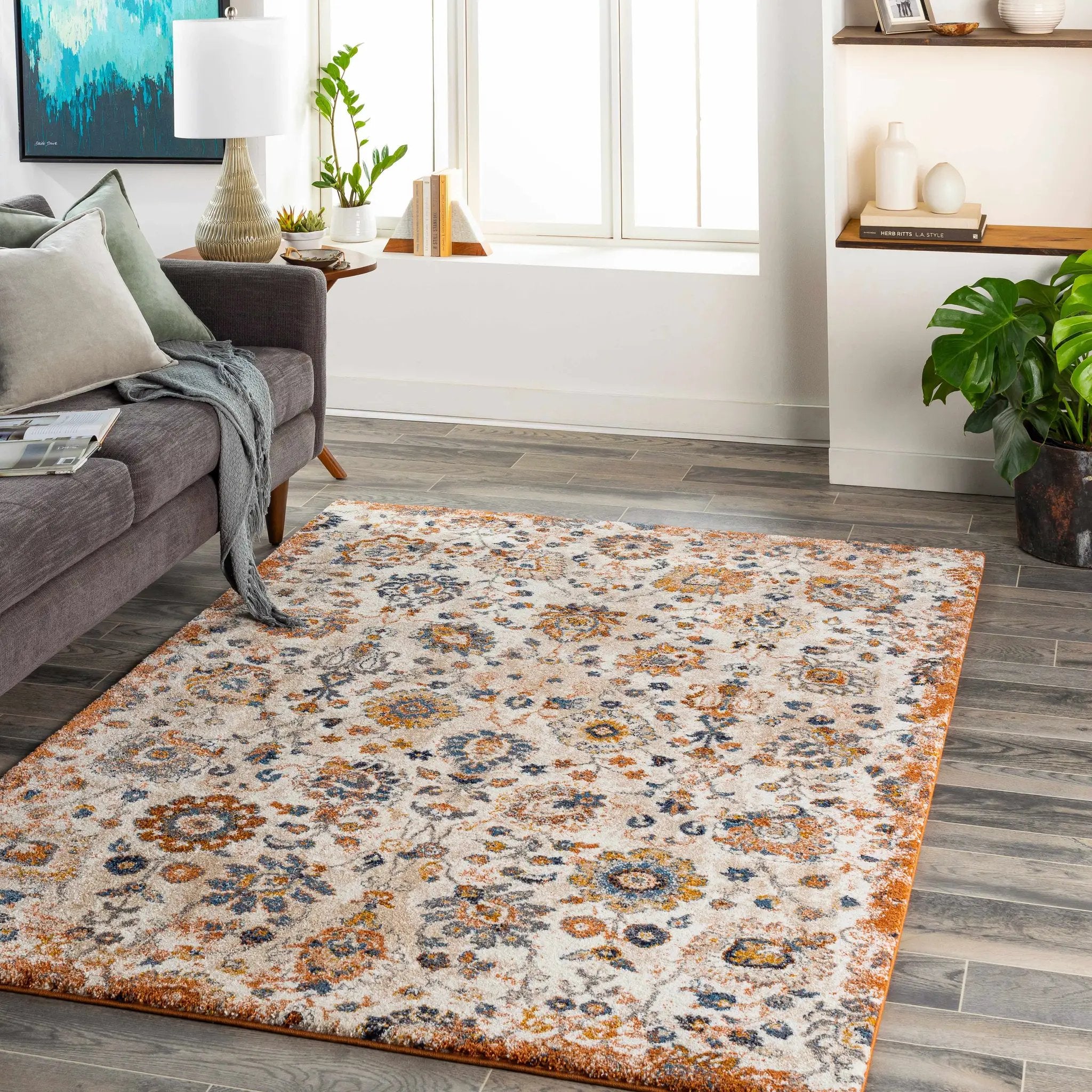 Cogan Beige Thick Luxe Rug - Clearance by Boutique Rugs
