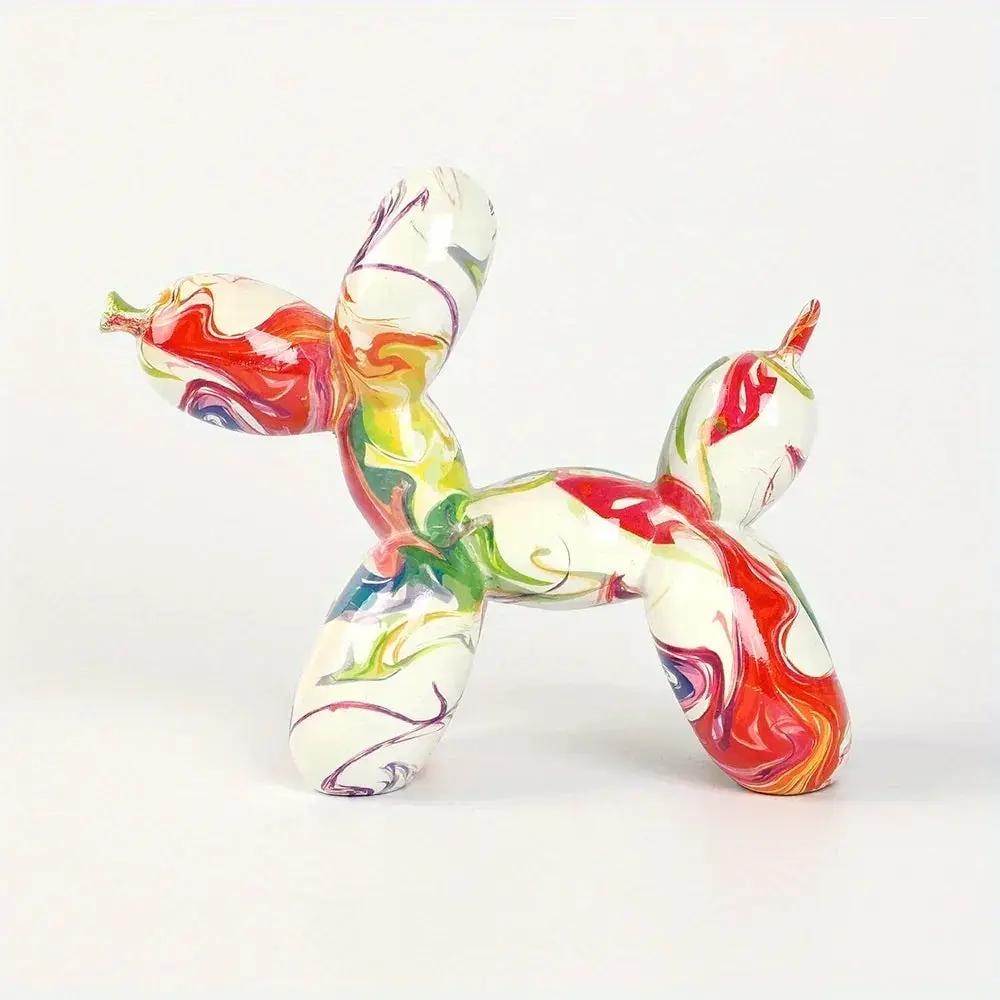 Dog Figurine - Handcrafted Colorful Ceramic by House Of Avana
