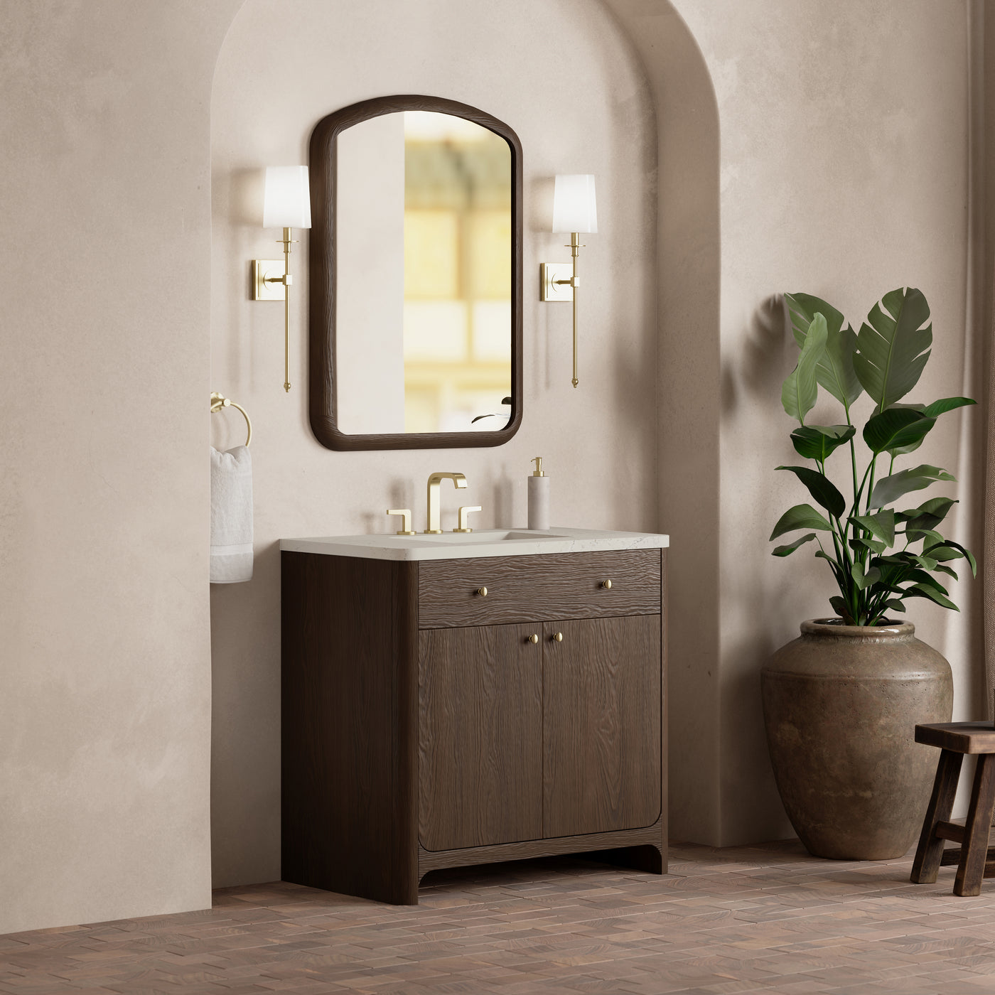 James Martin Gracyn 36" Single Bathroom Vanity, Sable, view 29