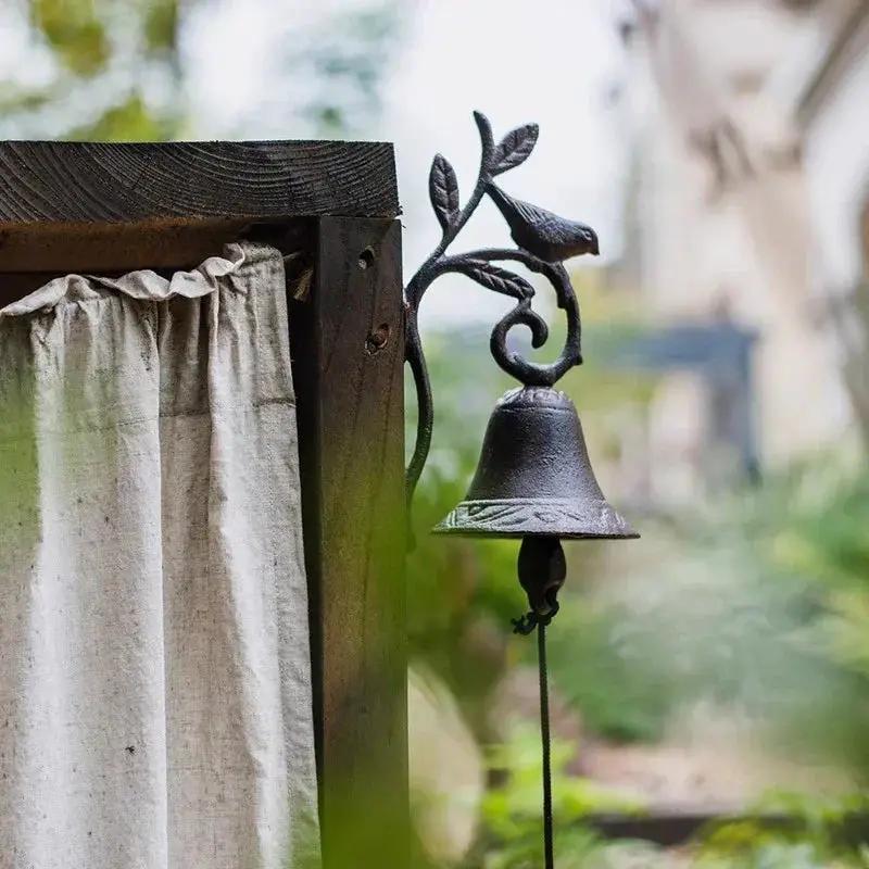 Door Bell - Vintage Cast Iron by House Of Avana