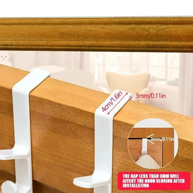 Door Hanger - Over Door Plastic Hooks by House Of Avana