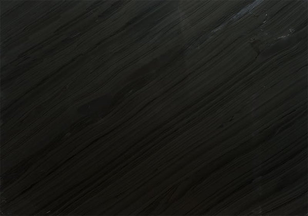 Double Black Brushed Marble Slab Random