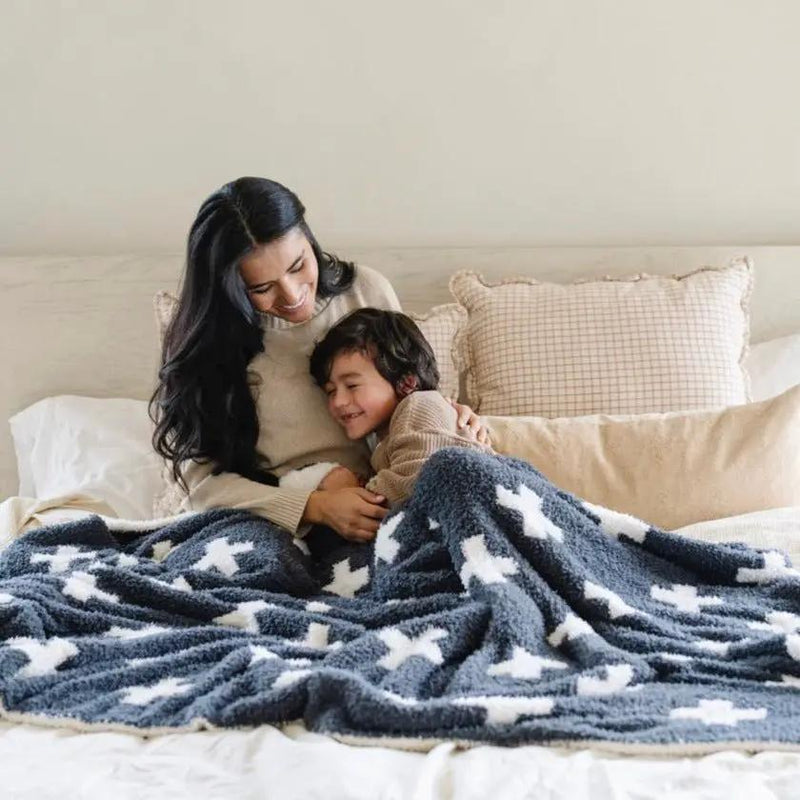 Double-Layer Bamboni XL Bamboo Rayon Throw Blanket by HouseOfZazla