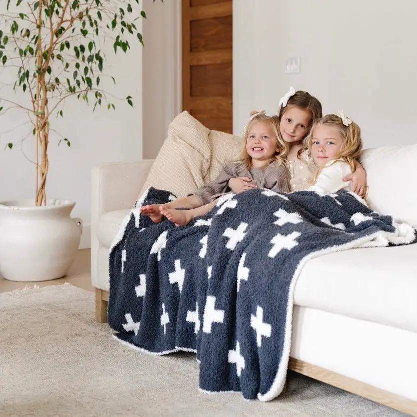 Double-Layer Bamboni XL Bamboo Rayon Throw Blanket by HouseOfZazla