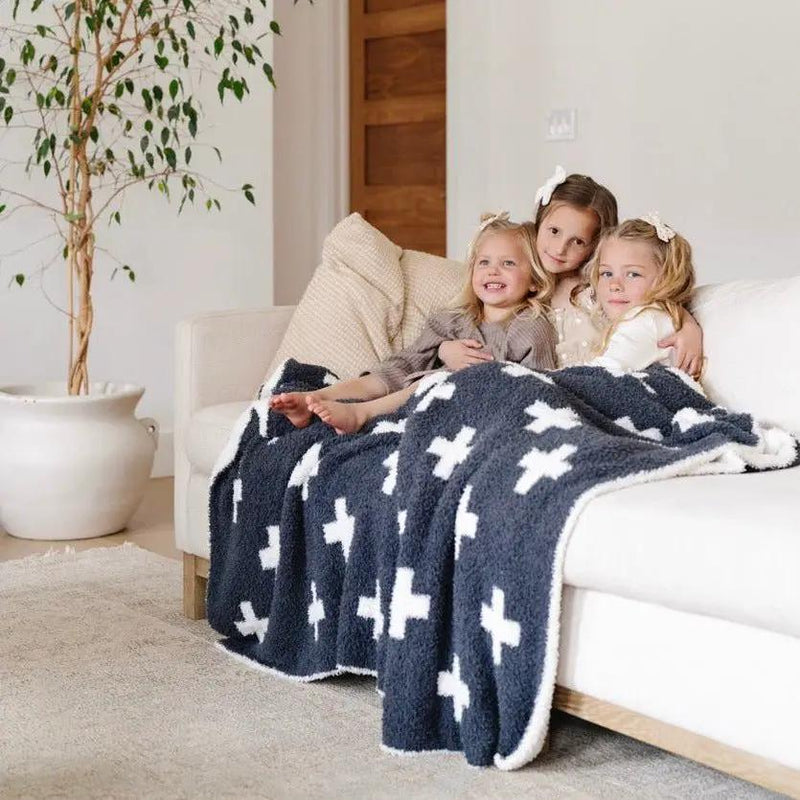 Double-Layer Bamboni XL Bamboo Rayon Throw Blanket by HouseOfZazla
