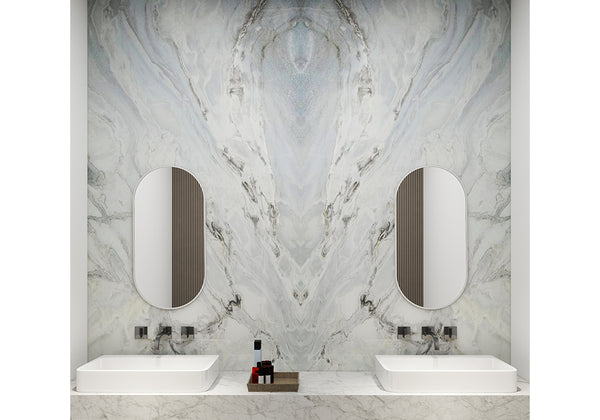 Dover Blue Polished Marble Slab Random 3/4