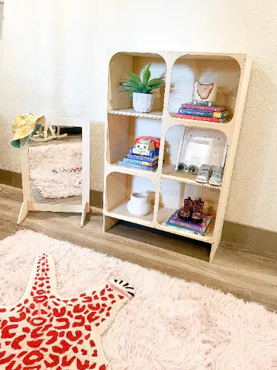 GRACE- Modern Toy Shelf by Bush Acres
