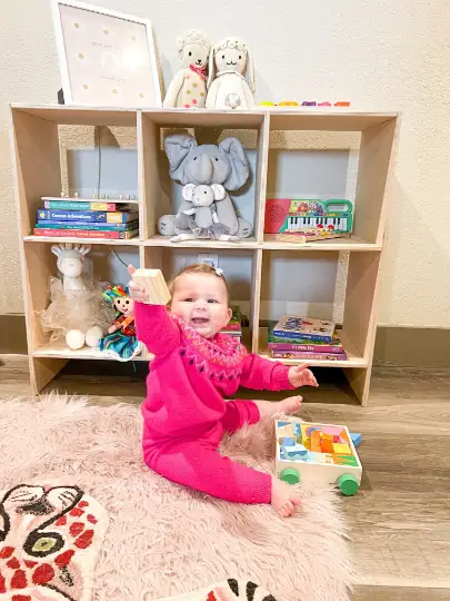 ETHAN- Montessori Toy Storage by Bush Acres