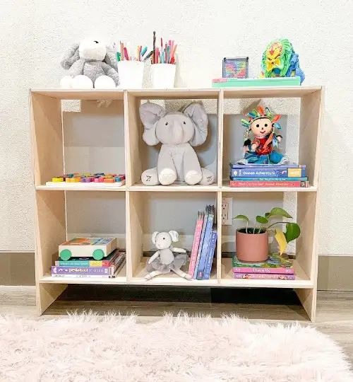 ETHAN- Montessori Toy Storage by Bush Acres
