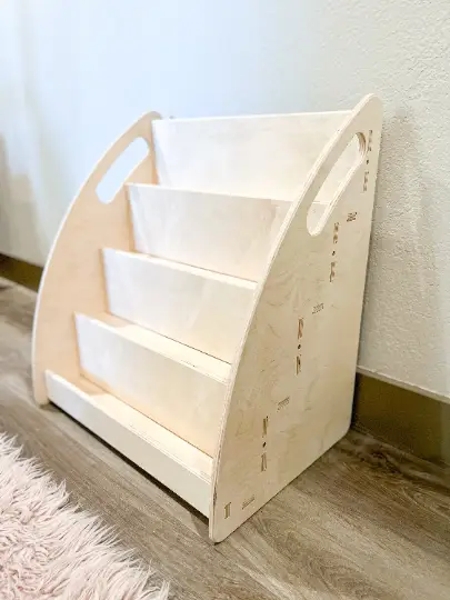 SARAFINA + FINA- Toy Shelf + Bookshelf by Bush Acres