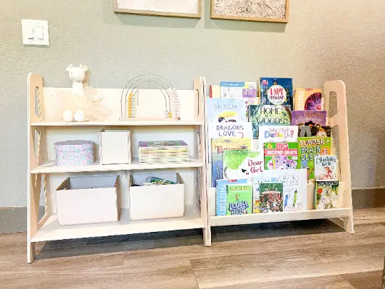 SIERRA + SIENNA- Toy Shelf + Bookshelf by Bush Acres