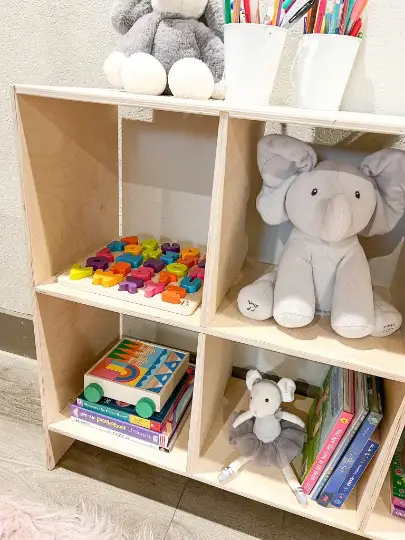 ETHAN- Montessori Toy Storage by Bush Acres