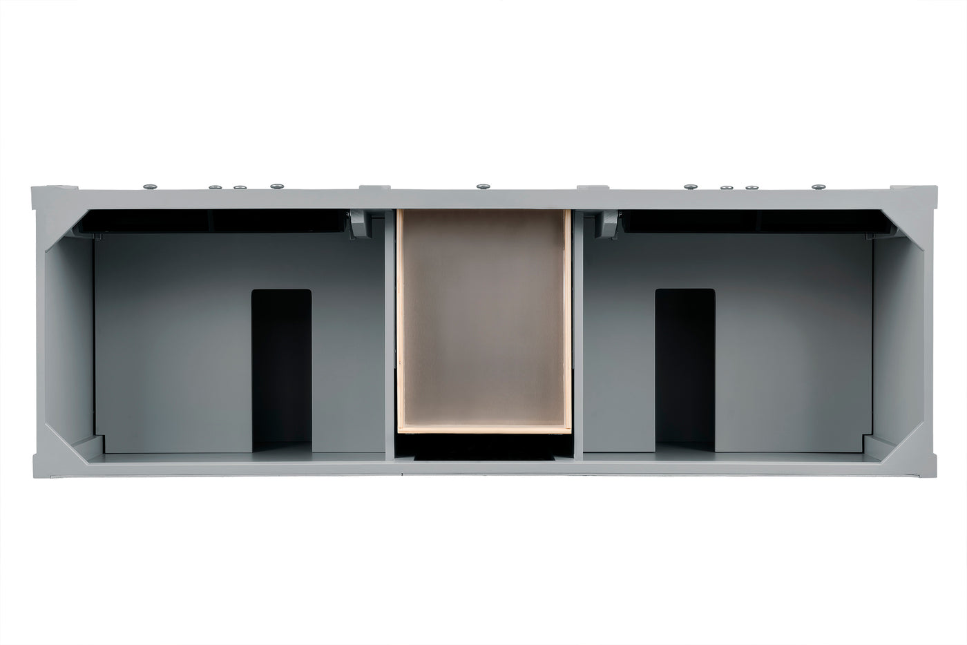 James Martin Brittany 72" Double Bathroom Vanity, Urban Gray, view 21