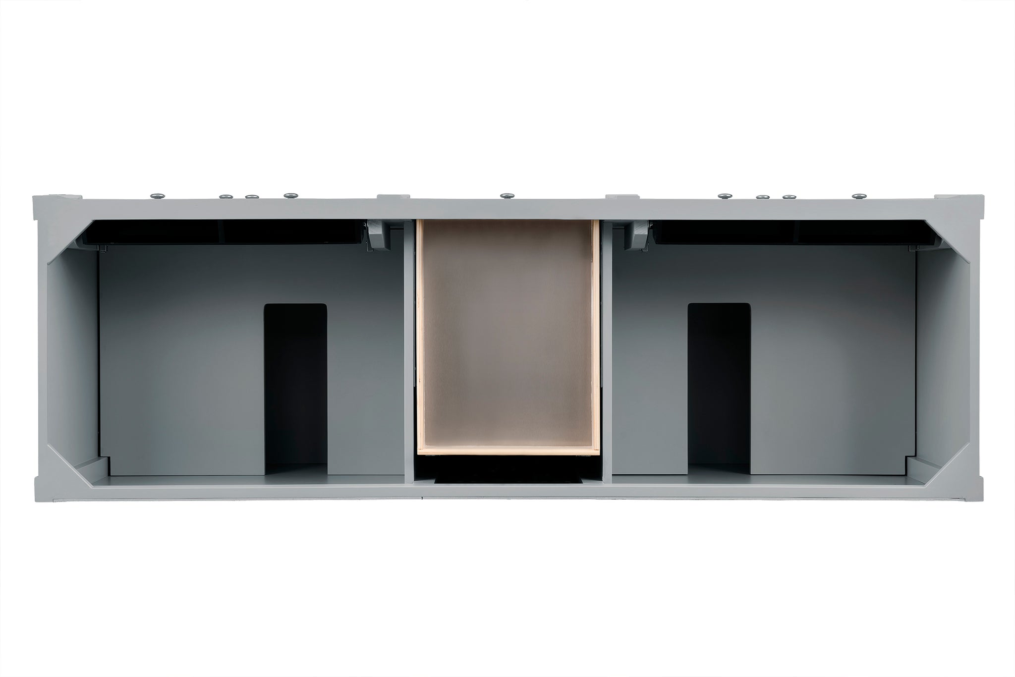 James Martin Brittany 72" Double Bathroom Vanity, Urban Gray, view 21
