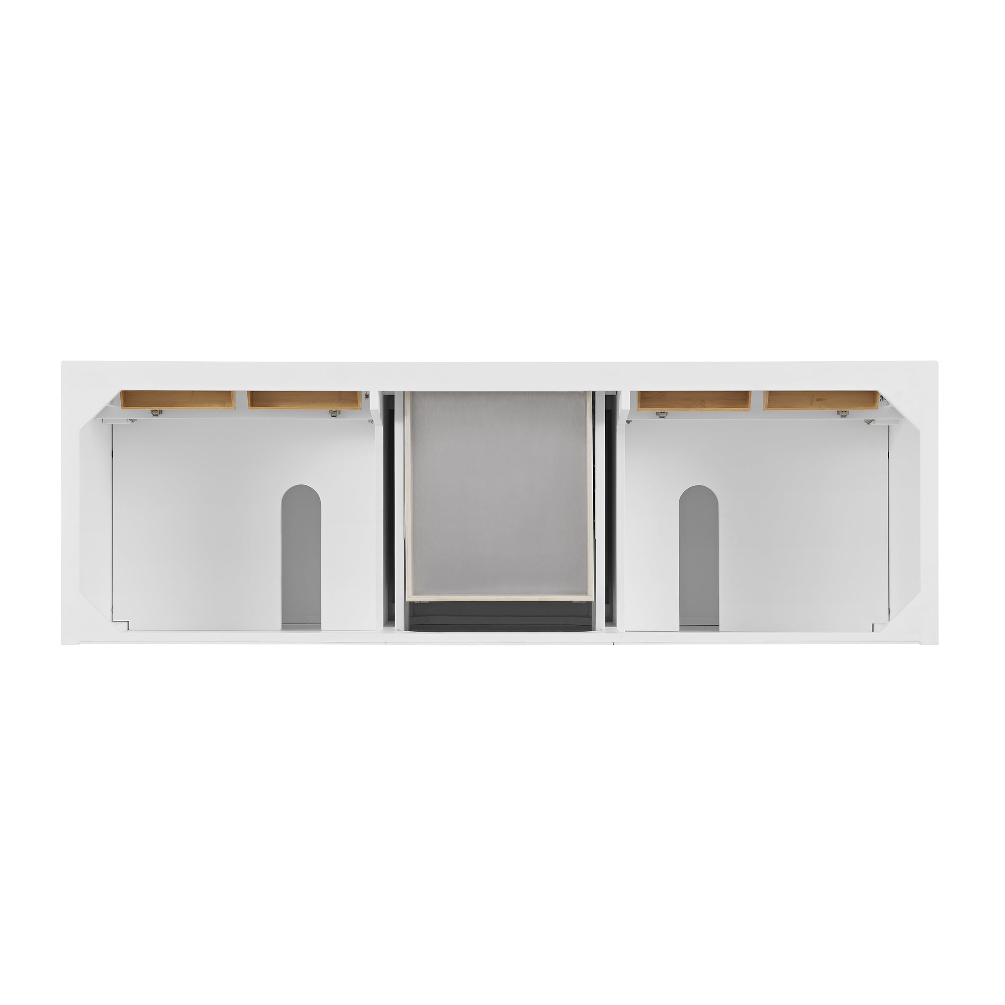James Martin Lorelai 72" Double Bathroom Vanity, Bright White, view 15