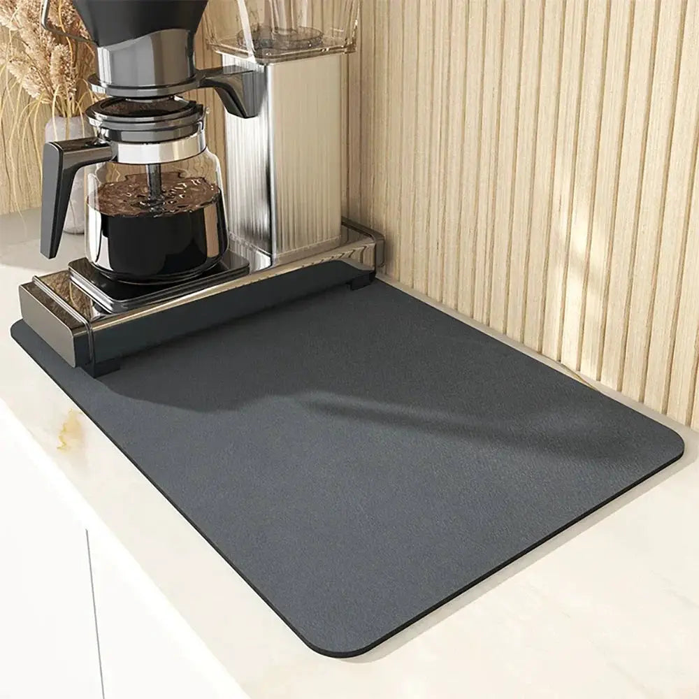 Draining Mat - Quick Dry Rubber Small by House Of Avana