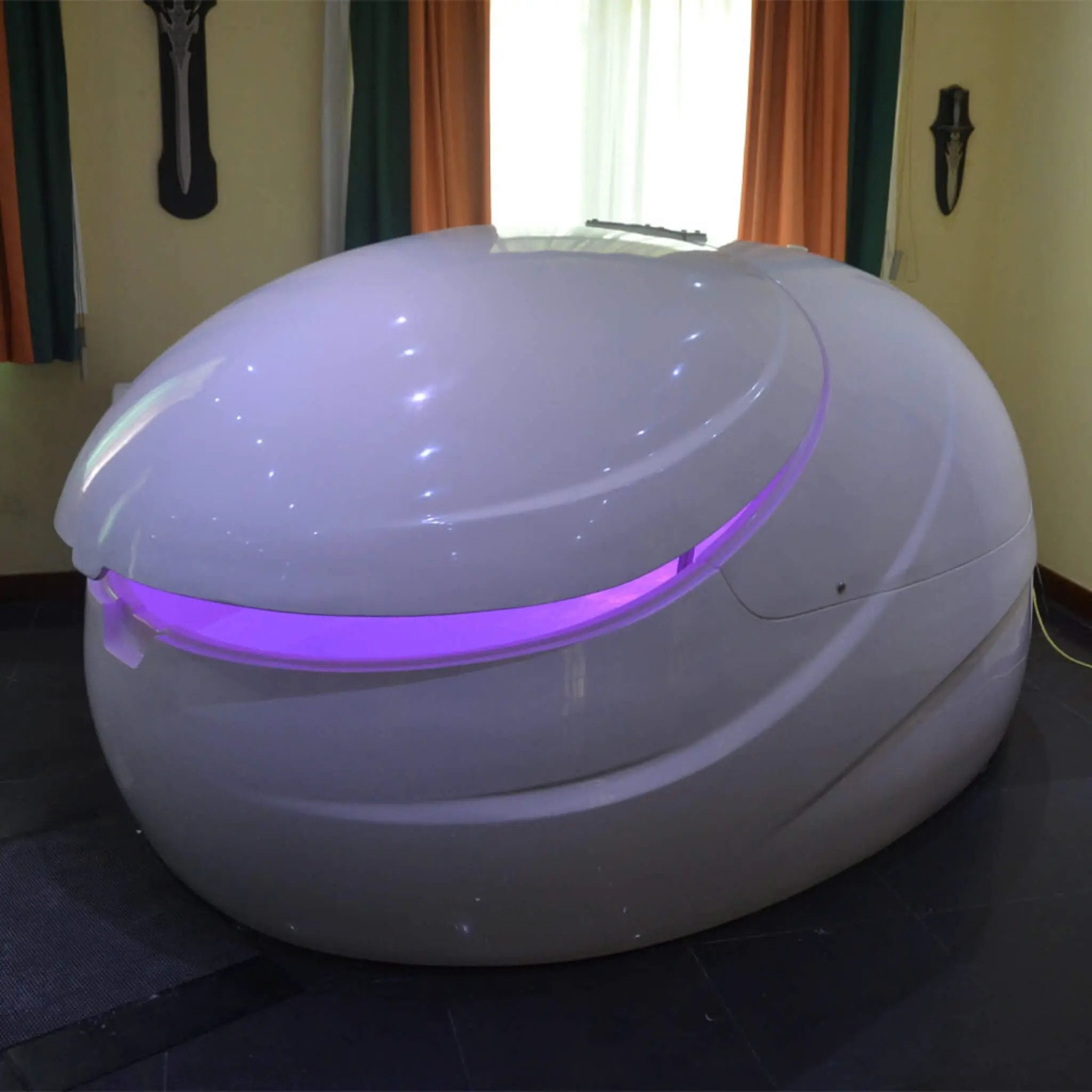 Dreampod V2 Commercial Home Flotation Sensory Isolation Tank Pod Spa [DPFP201WPE] (SAK93817) by SAKSBY WHOLESALE