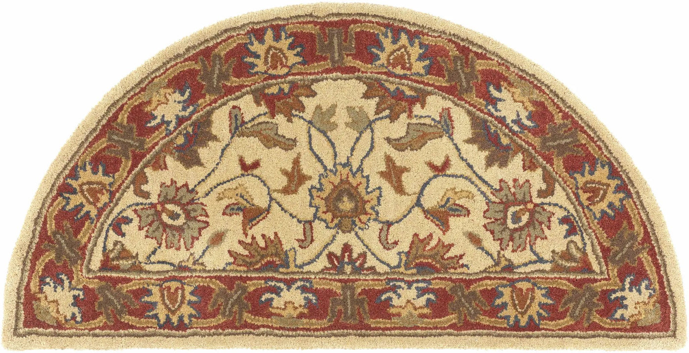 Cherryfield Hand Tufted Brown & Rust 1001 Wool Rug by Boutique Rugs