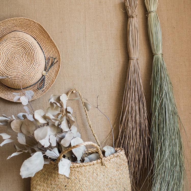 Artificial Faux Dried Grass Bundle by RusticReach