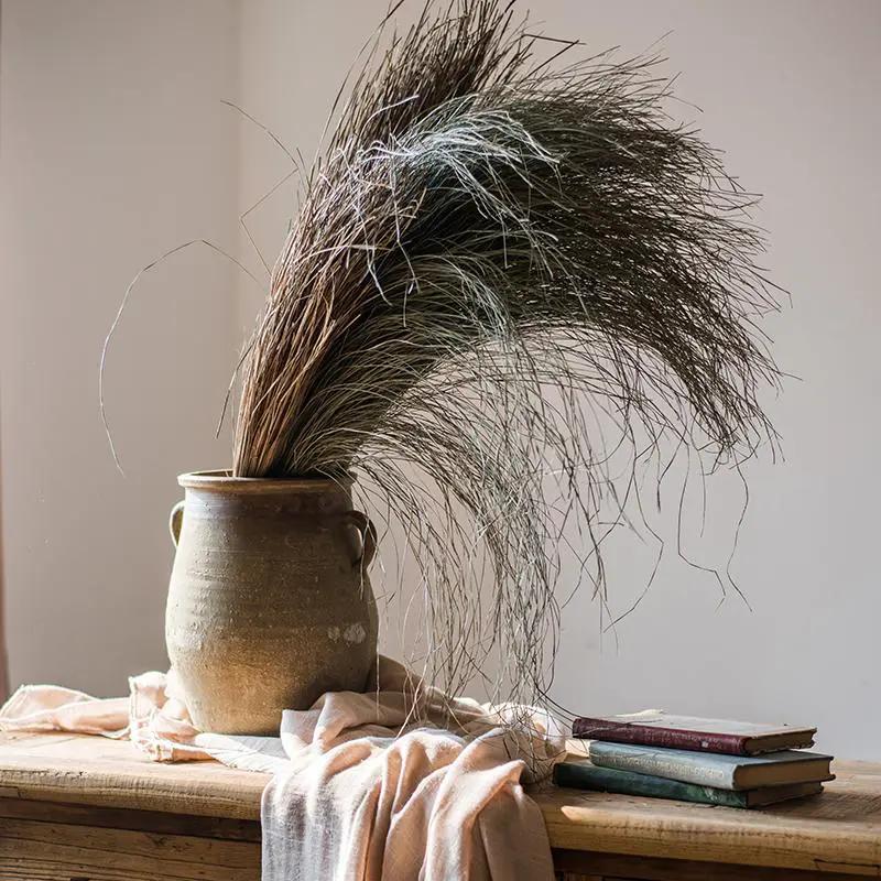 Artificial Faux Dried Grass Bundle by RusticReach