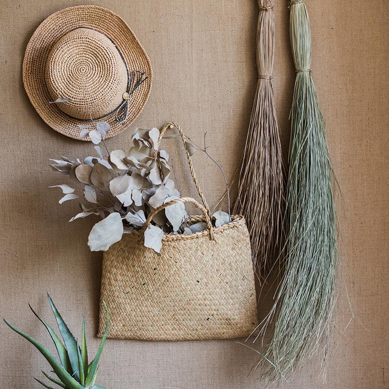Artificial Faux Dried Grass Bundle by RusticReach