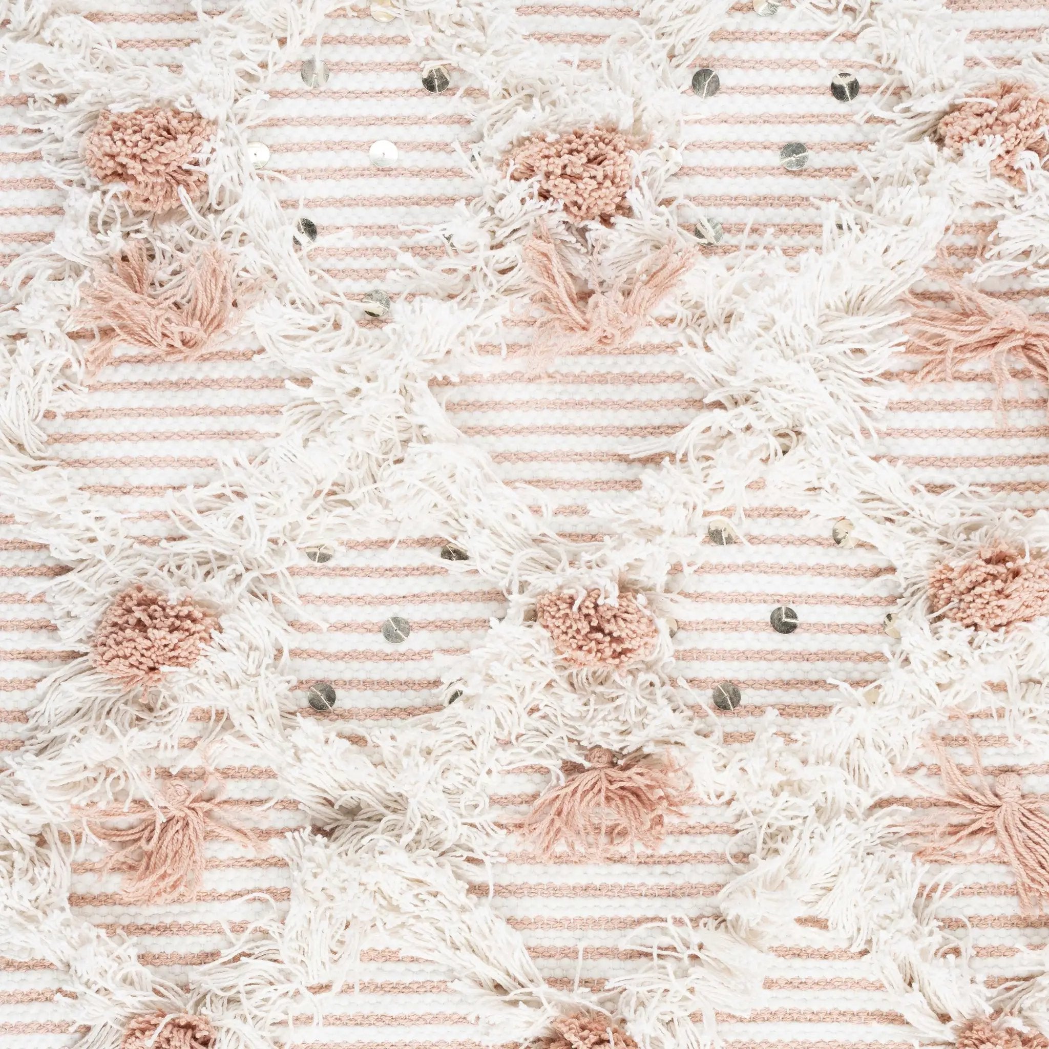 Drumore Beige Boho Wall Hanging - Clearance by Boutique Rugs