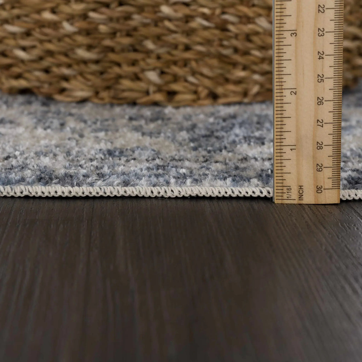 Blue Hiti Washable area rug - Clearance, photo 9 of 10