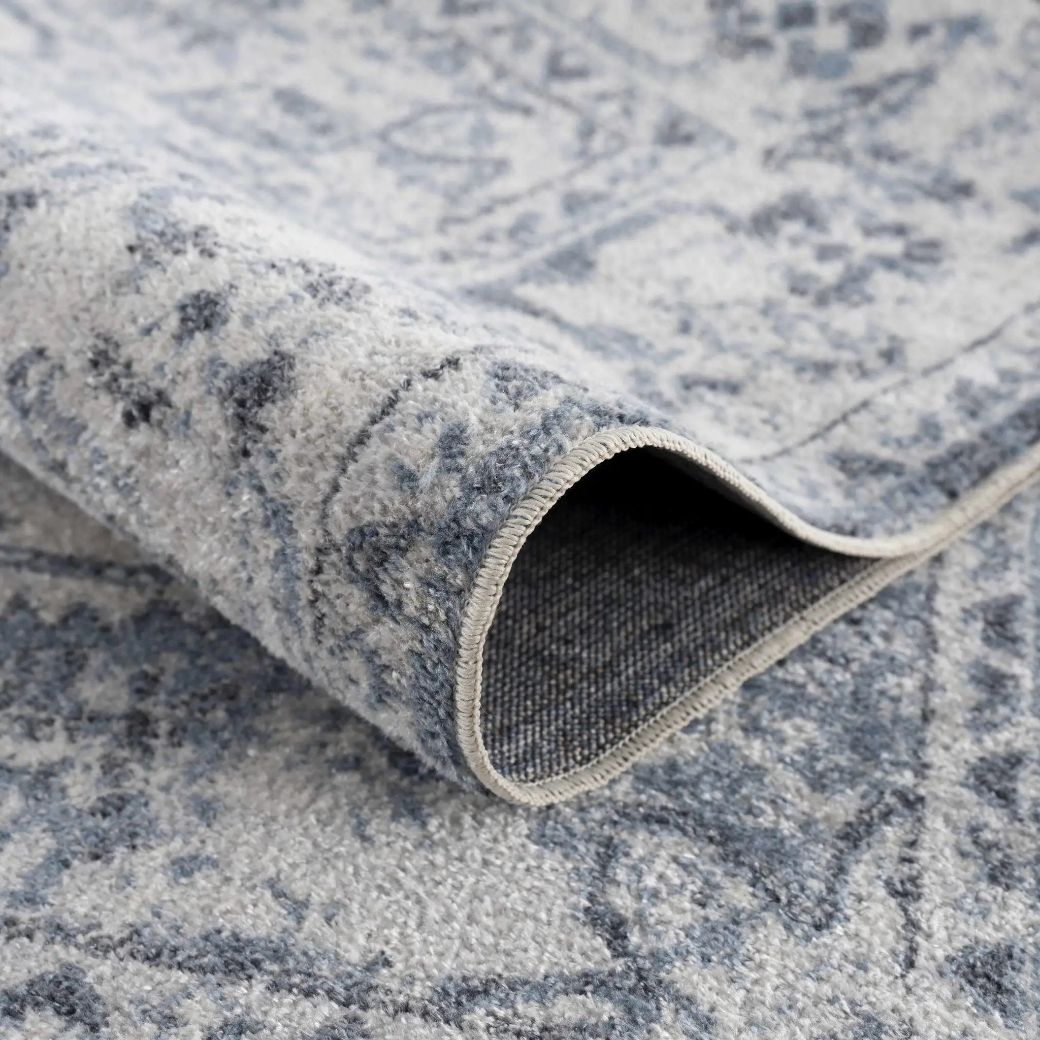 Blue Hiti Washable area rug - Clearance by Boutique Rugs