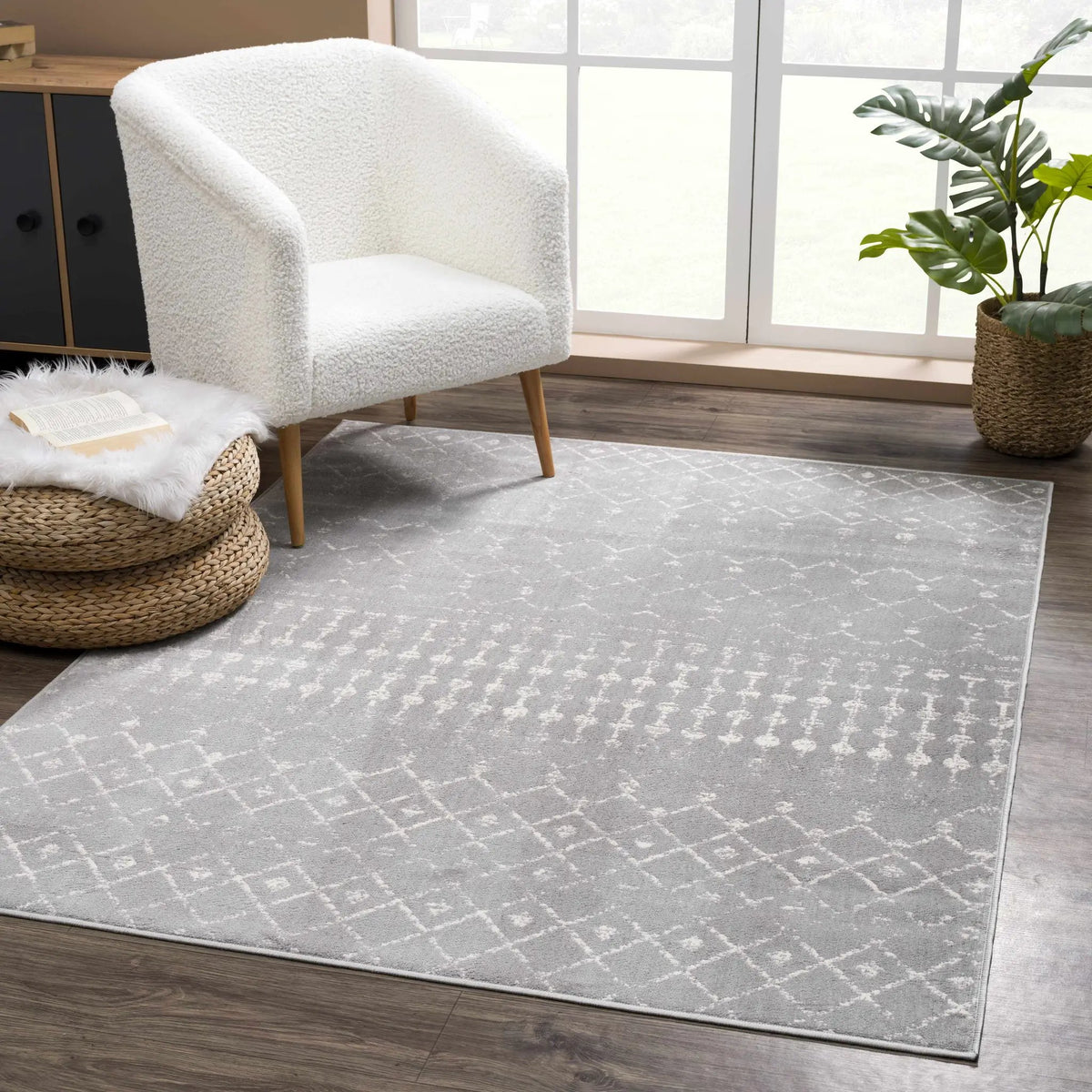 Tigrican Gray 2330 Area Rug - Clearance, photo 4 of 12