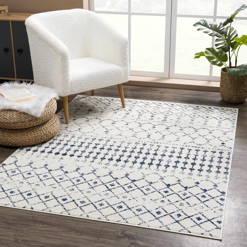 Tigrican Blue 2332 Area Rug - Clearance by Boutique Rugs