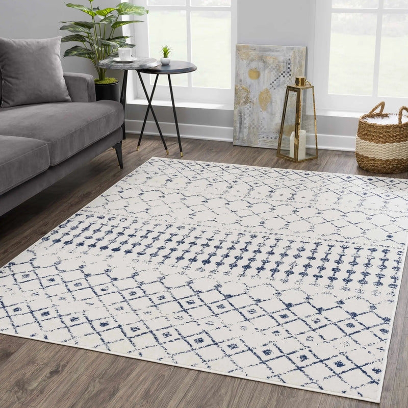 Tigrican Blue 2332 Area Rug - Clearance by Boutique Rugs
