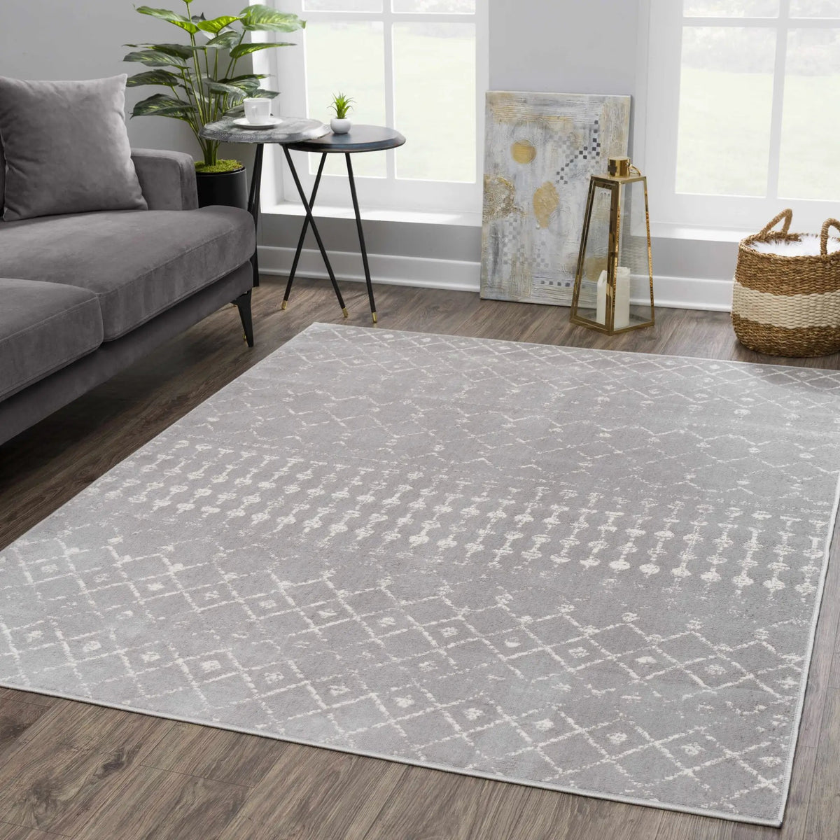 Tigrican Gray 2330 Area Rug - Clearance, photo 3 of 12