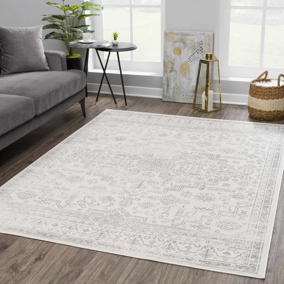 Tigried Ivory & Gray 2323 Area Rug - Clearance, photo 6 of 13