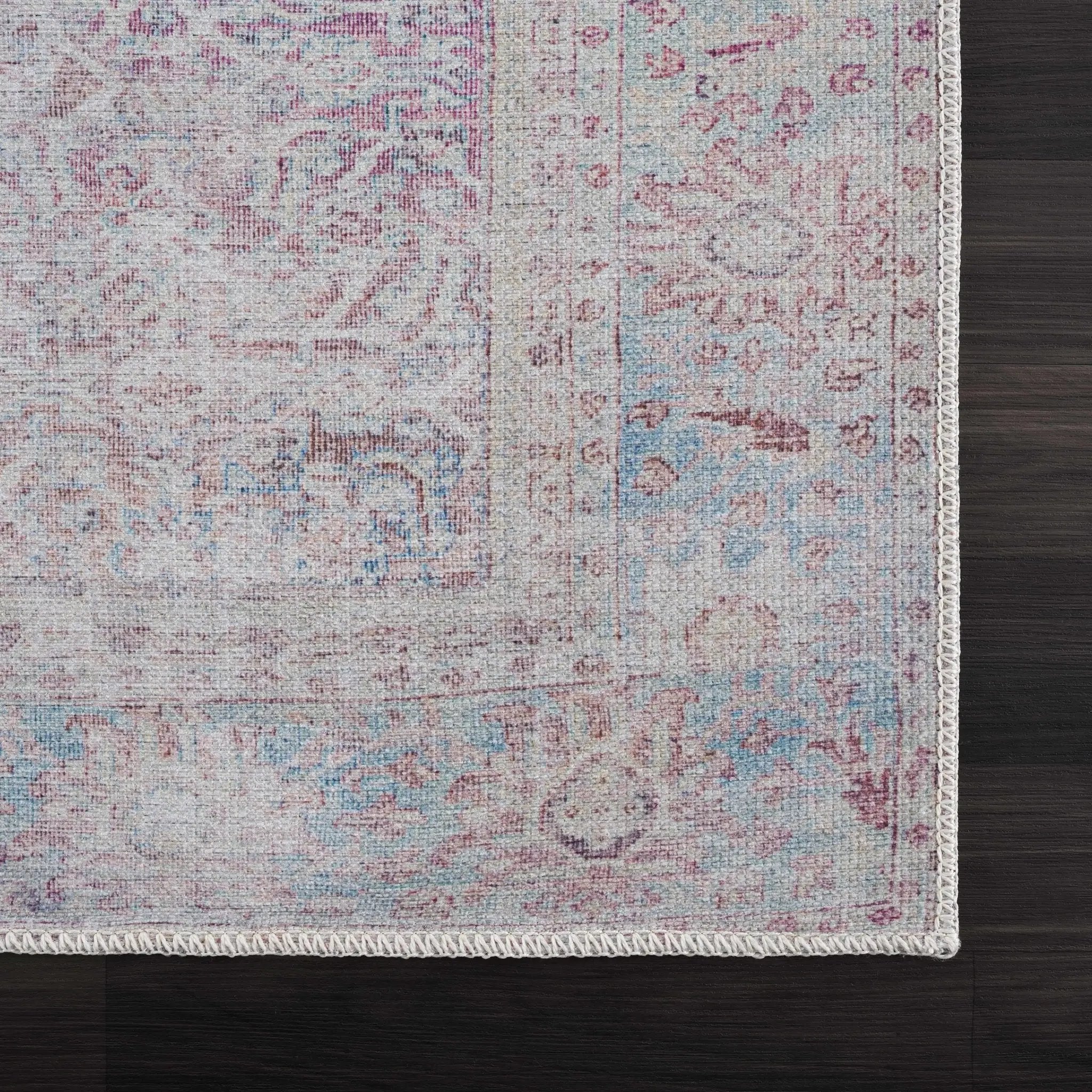 Dare Distressed Washable Rug - Clearance by Boutique Rugs