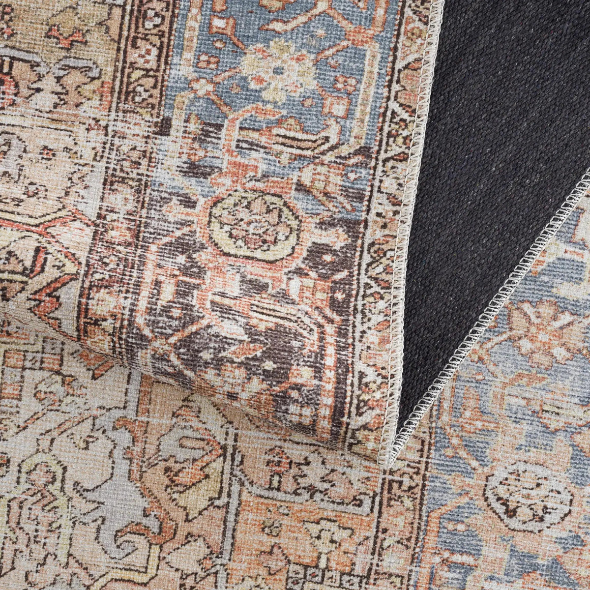 Eira Distressed Washable Rug - Clearance, photo 4 of 12
