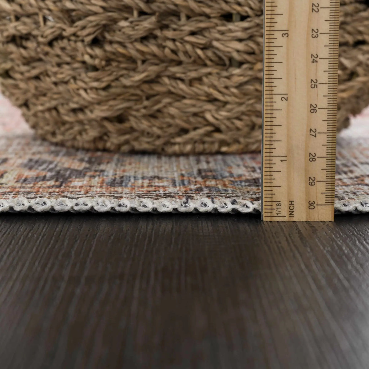 Eira Distressed Washable Rug - Clearance, photo 7 of 12