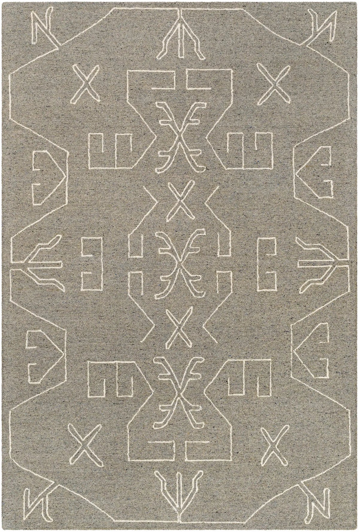 Duard Modern Wool Rug - Clearance