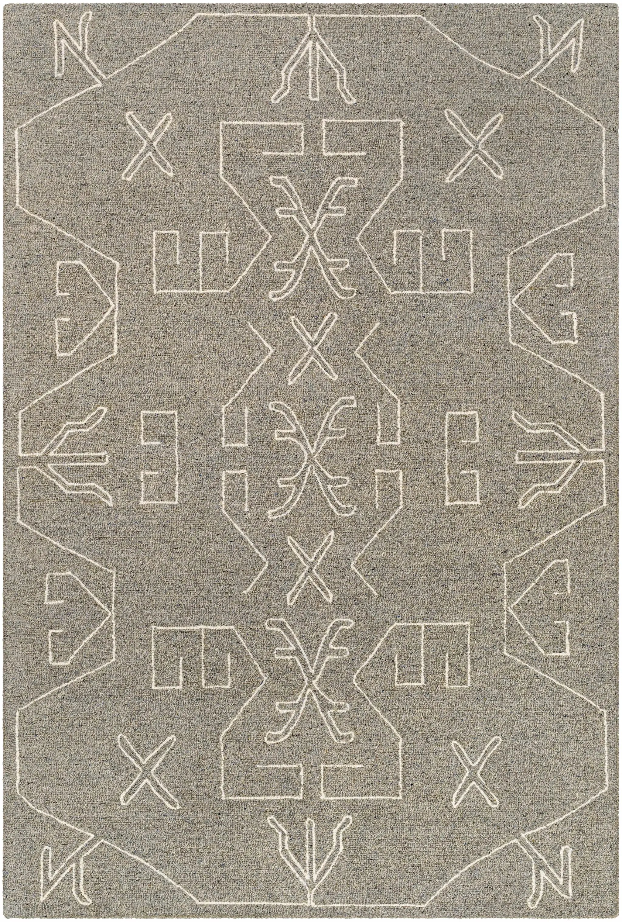 Duard Modern Wool Rug - Clearance by Boutique Rugs
