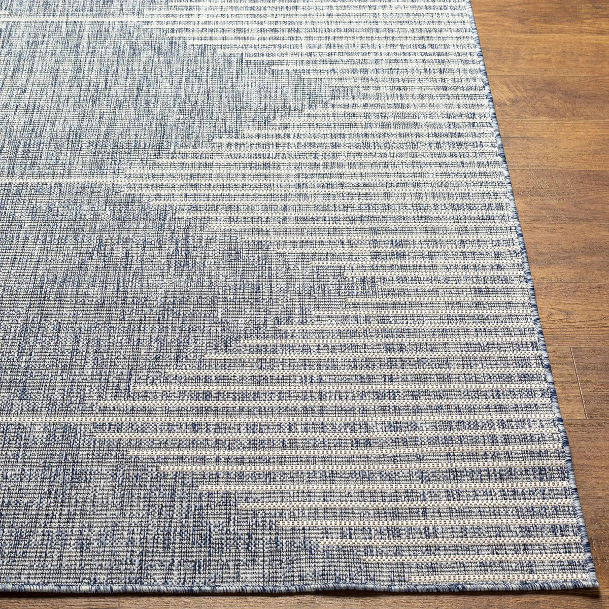 Stephan Blue Outdoor Rug, photo 3 of 8