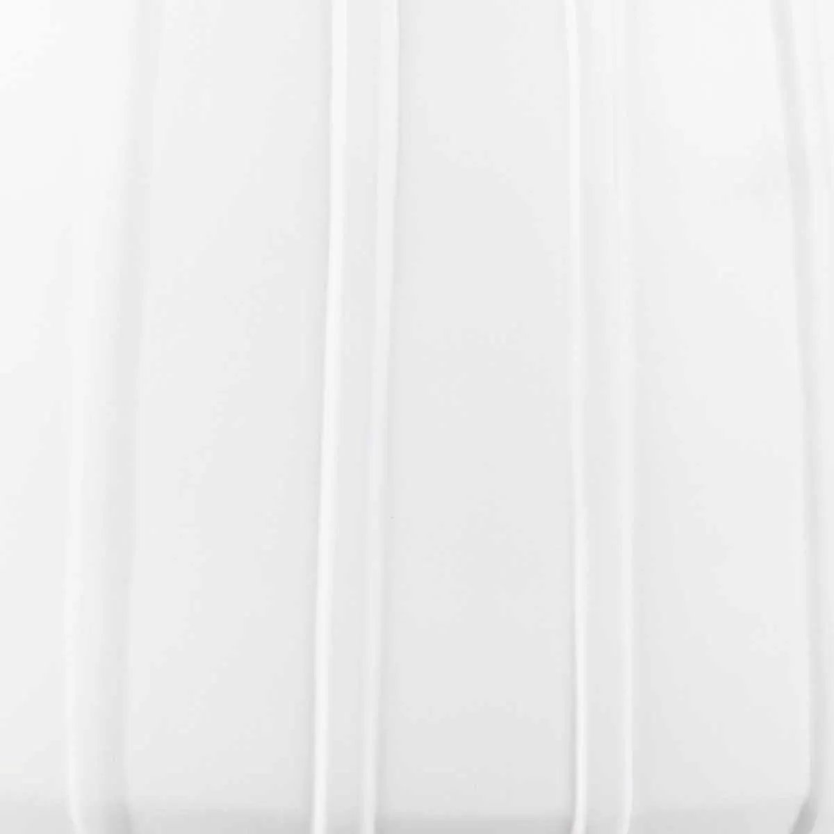 Dunguan White Ribbed Wood Outdoor Planter - Clearance by Boutique Rugs