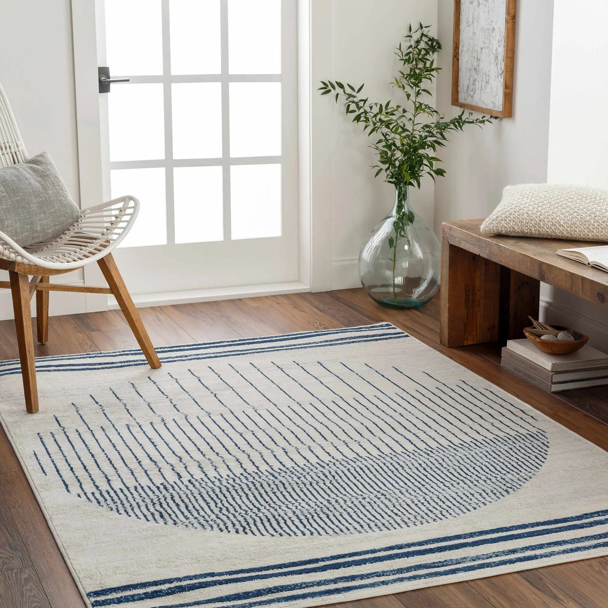 Duri Area Rug - Clearance, installed in a room