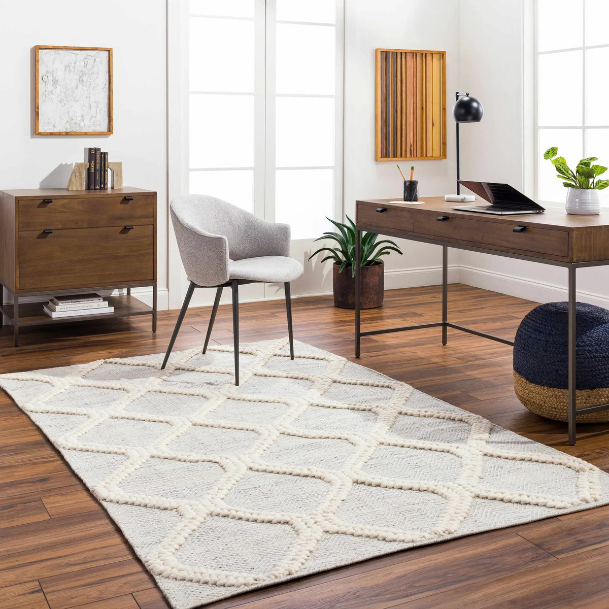 Dusan Area Rug - Clearance, installed in a room