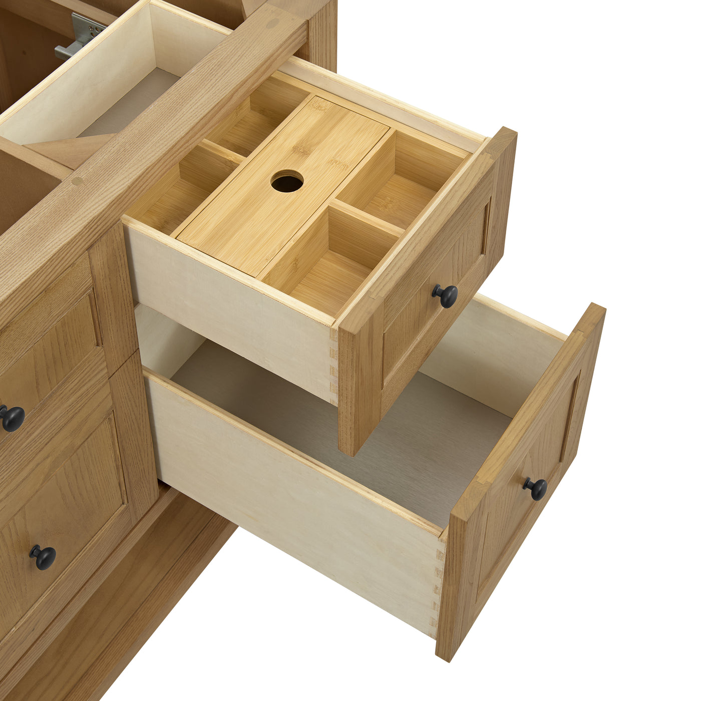 James Martin Breckenridge 60" Single Bathroom Vanity, Light Natural Oak, view 22