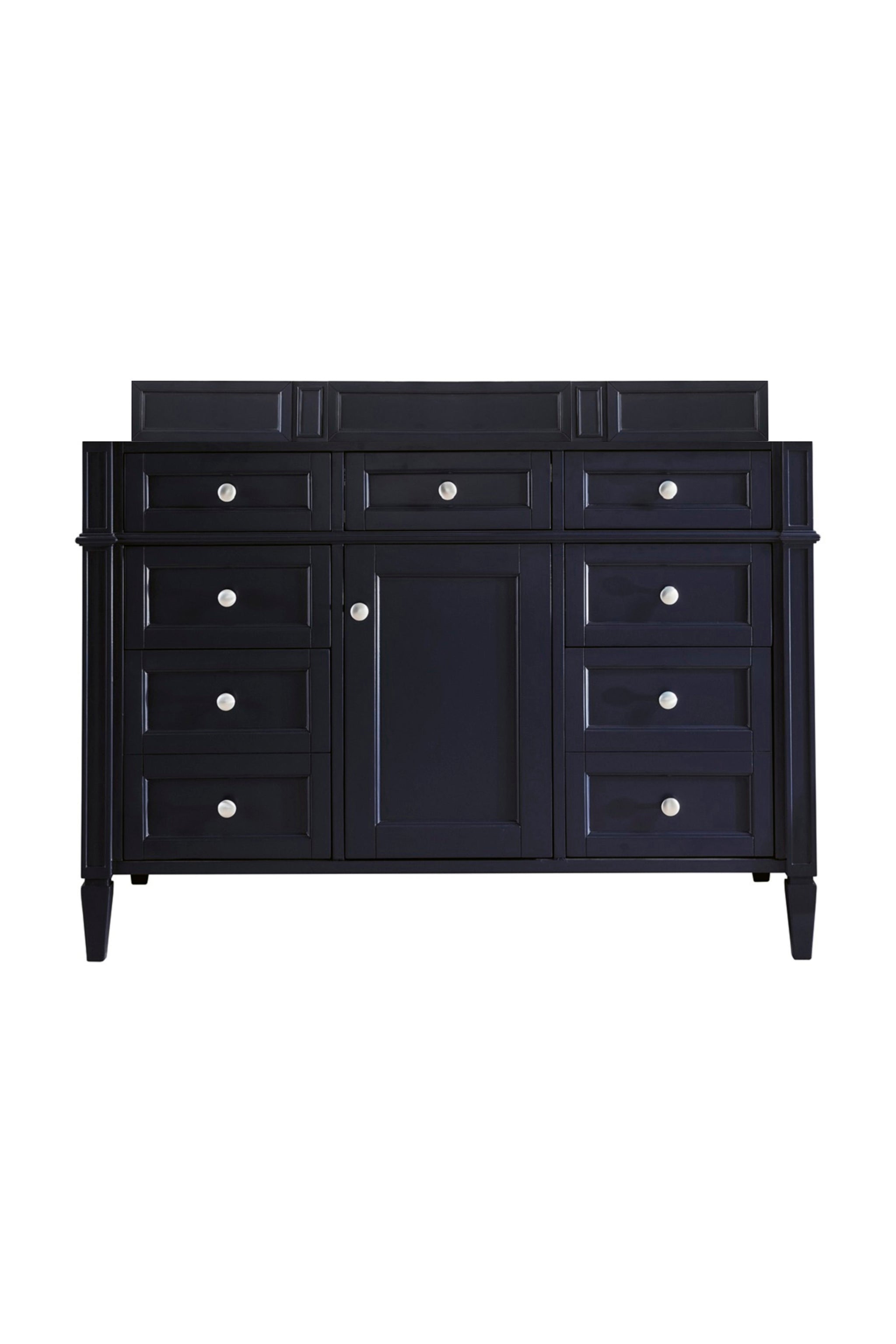 James Martin Brittany 48" Single Bathroom Vanity, Victory Blue, cabinet without a countertop