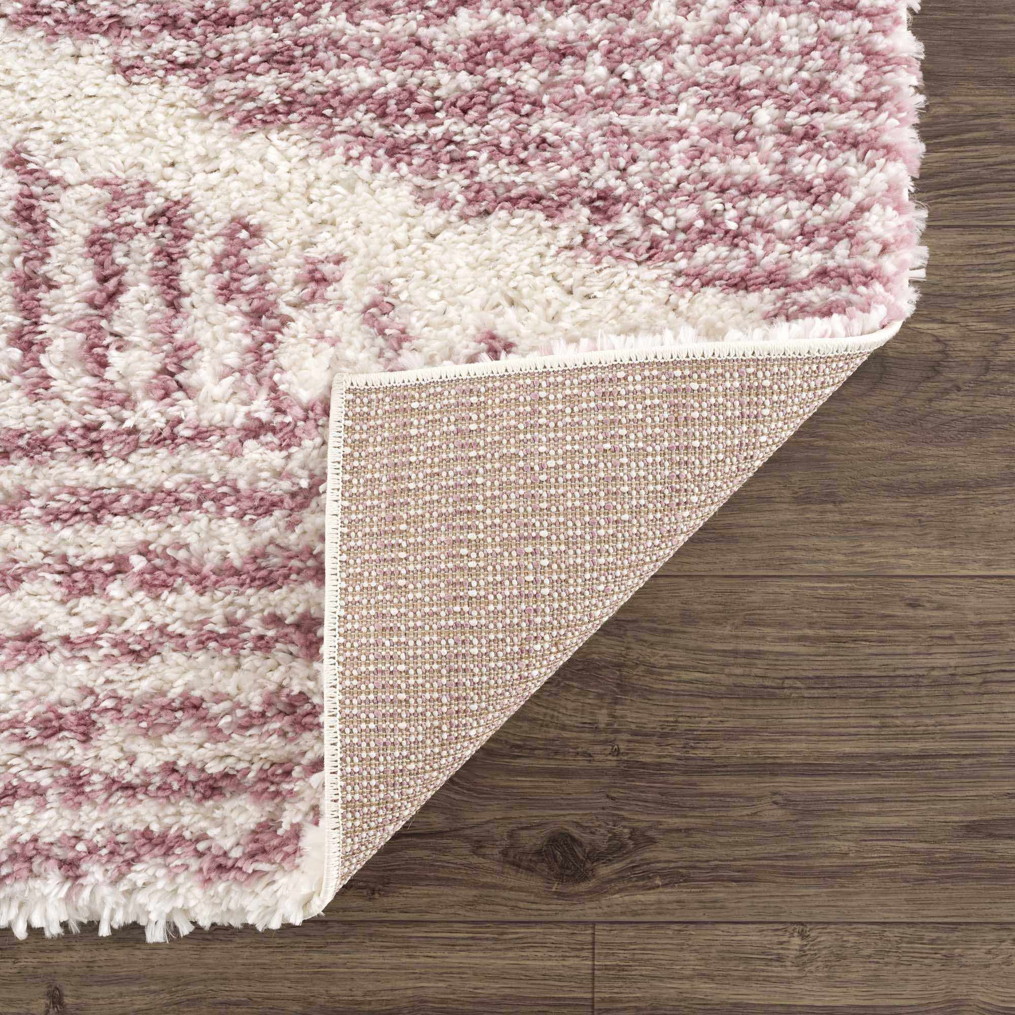 Trunding Plush in Pink Area Rug - Clearance by Boutique Rugs