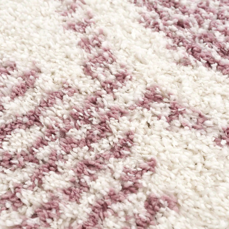 Trunding Plush in Pink Area Rug - Clearance by Boutique Rugs