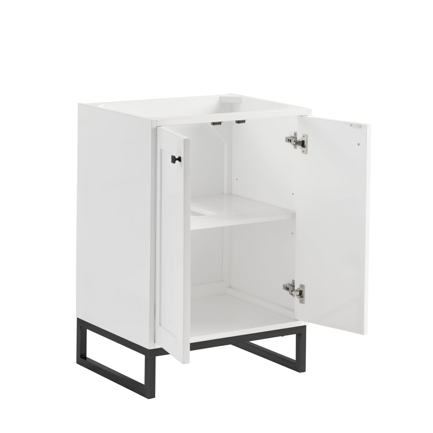 James Martin Chianti 24" Single Bathroom Vanity, Glossy White, view 18